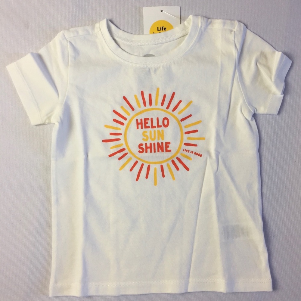 NWT 3T Toddler Life Is Good T-shirt